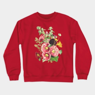 Blooming Summer Flowers Bouquet Crewneck Sweatshirt